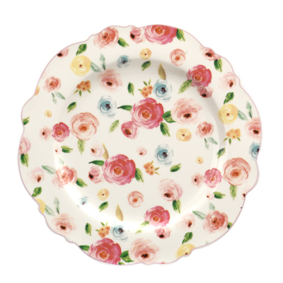 Cryspo Trio Πιάτο Φαγητού Πορσελάνης 'PRIMAVERA' 27cm 2809601